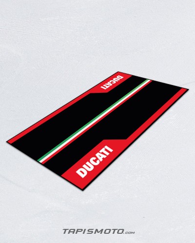 Tapis moto Ducati tricolore