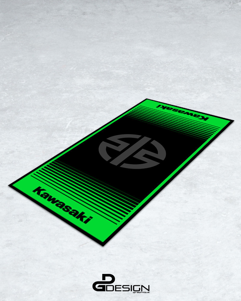 Tapis moto Kawasaki